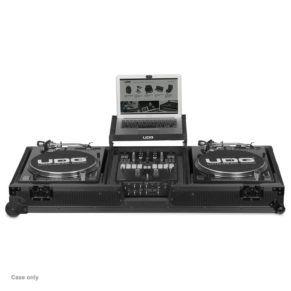 UDG Ultimate Flightcase Set Turntable Coffin for Battle Style & 10" or 12" Mixer