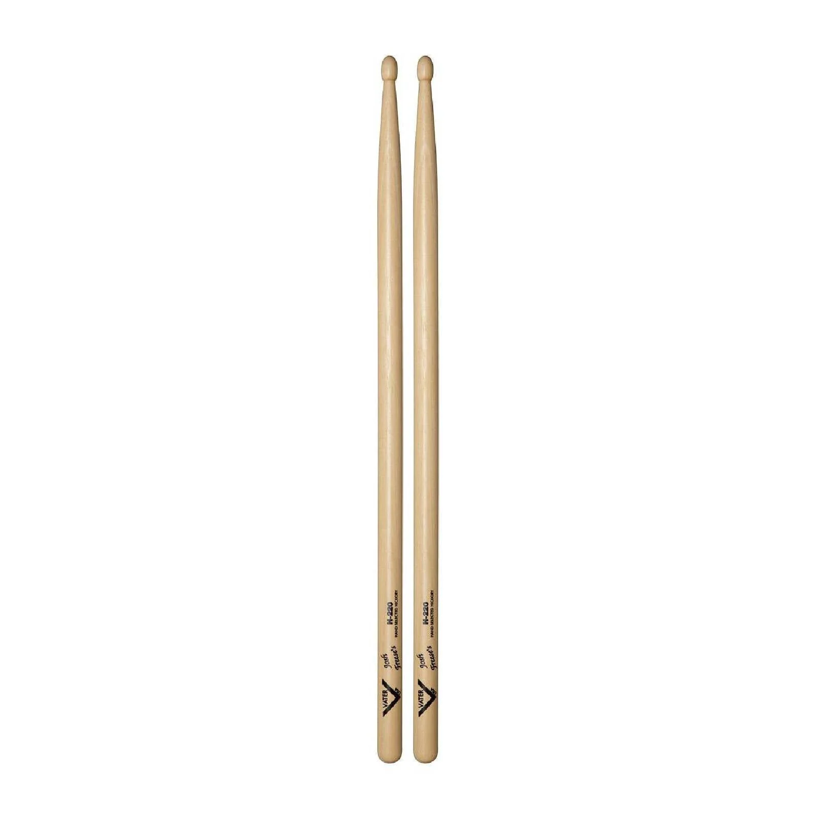 Vater VHJOSHW Josh Freese's H-220 Wood Tip Drum Sticks (Pair)