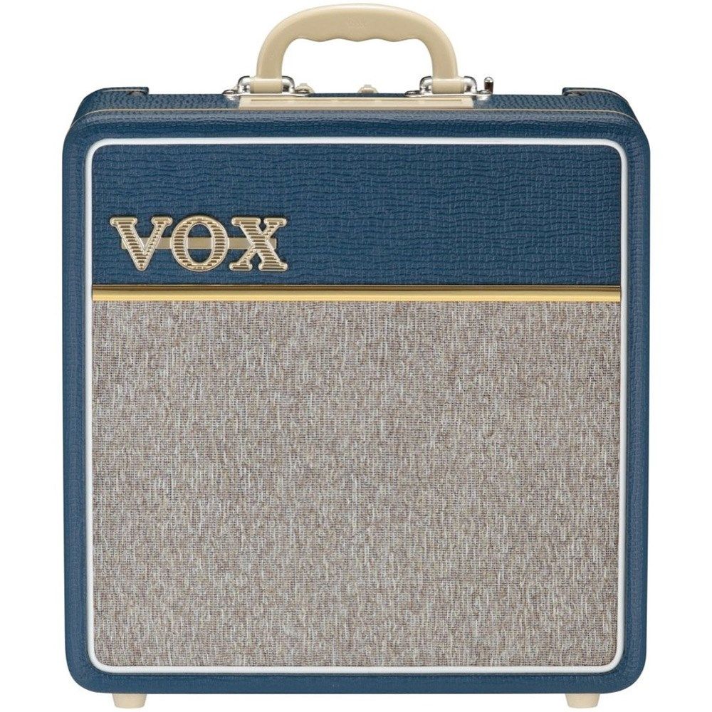 Vox AC4C1-BL Blue All Tube Guitar Amp Combo w/ Single 10" Celestion VX10 (4w)