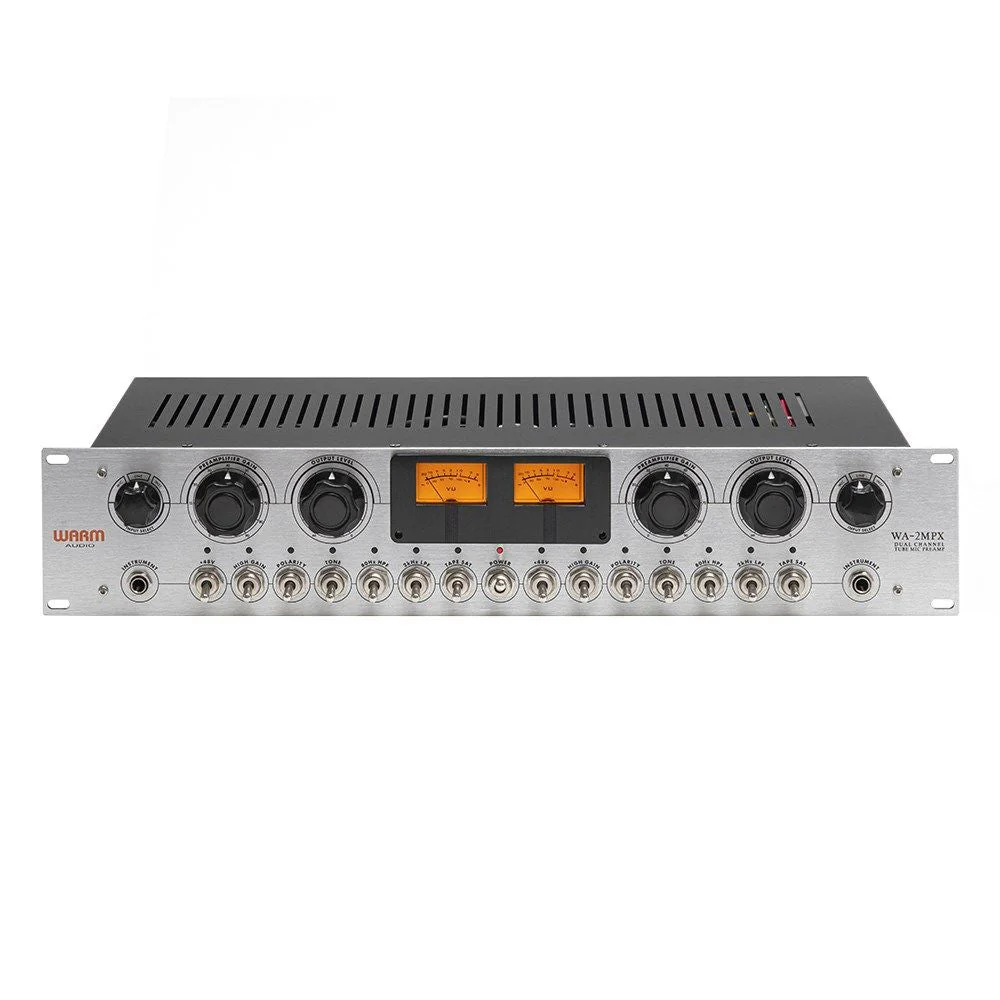 Warm Audio MPX Dual-Channel Tape-Era Tube Mic Preamp (Ampex 351 Clone)