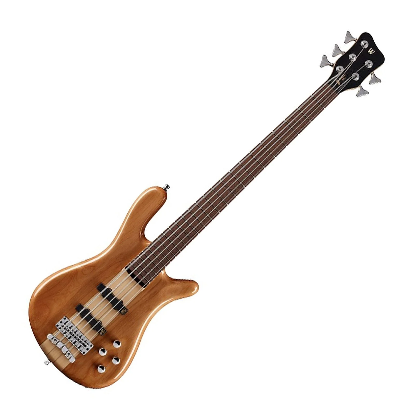 Warwick Rockbass Streamer NT 1 5String Natural Transparent High Polish Bass Guitar
