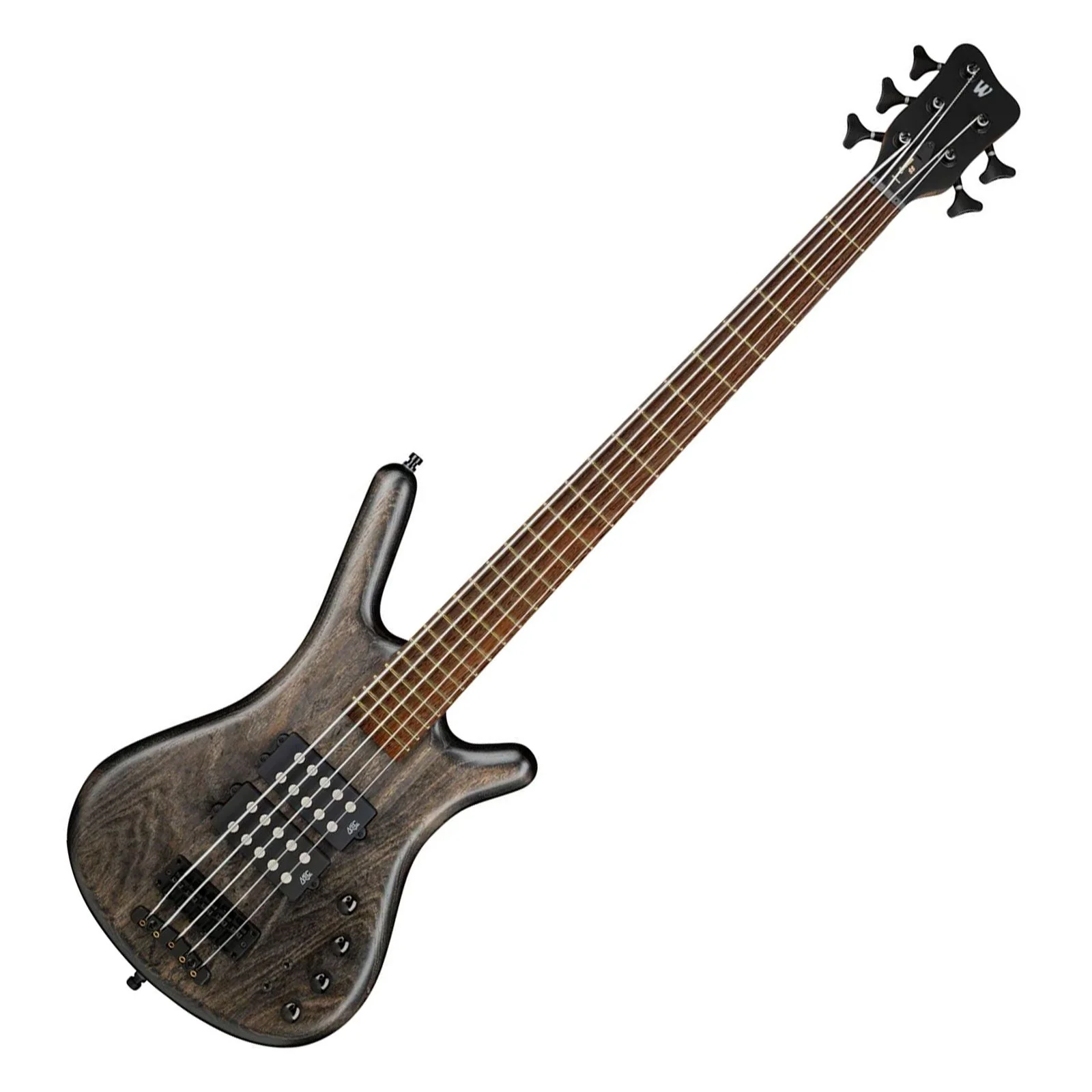 Warwick Teambuilt Pro Series Corvette 5string Bass Guitar Nirvana Black Tran