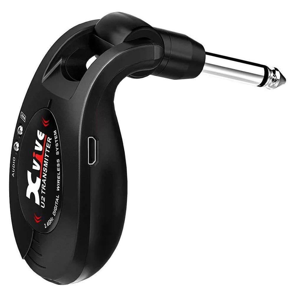Xvive U2 2.4Ghz Digital Wireless Instrument Transmitter Only (Black)