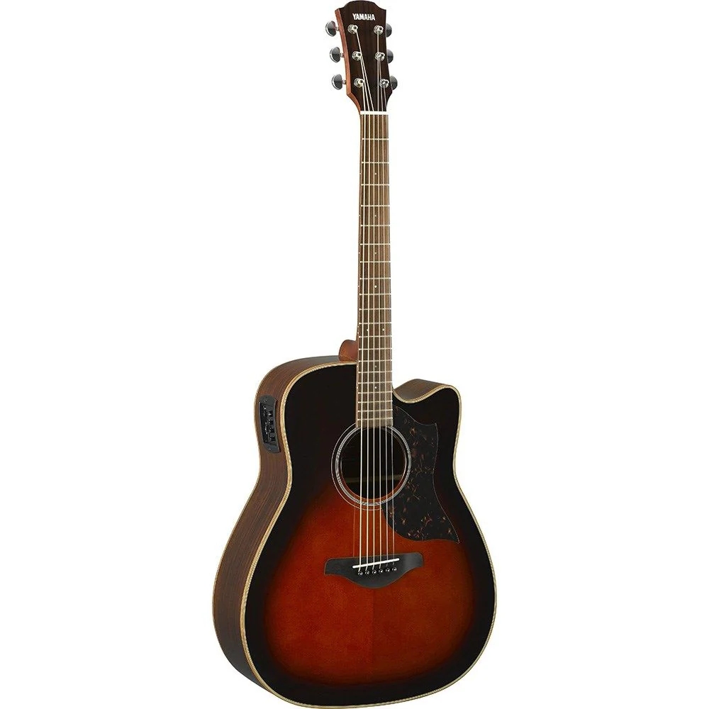 Yamaha A1R Acoustic/Electric Dreadnought & Cutaway (Brown Sunburst - Spruce top)