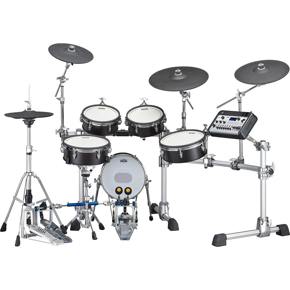 Yamaha DTX10K-X TCS Heads Electronic Drum Kit (Black Forest)