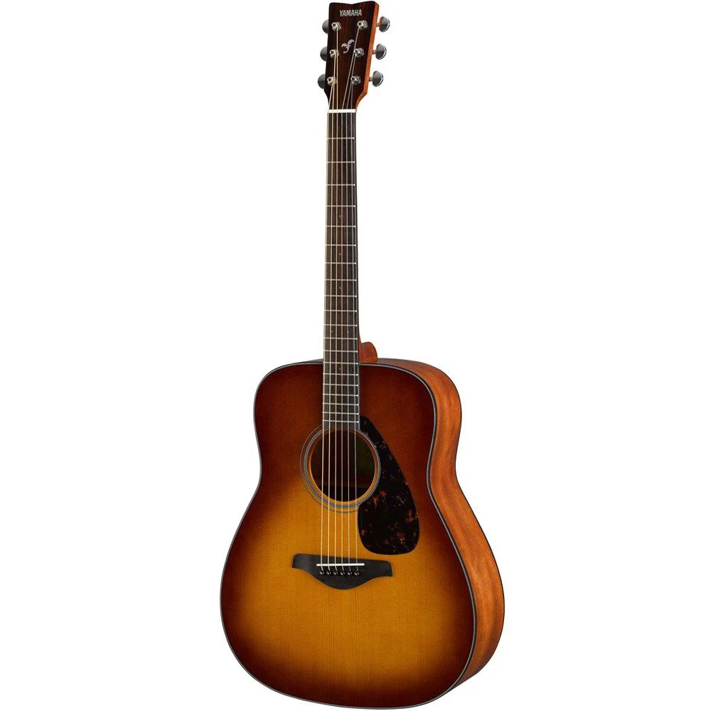 Yamaha FG800 Acoustic Dreadnought Solid Spruce Top (Sand Burst)