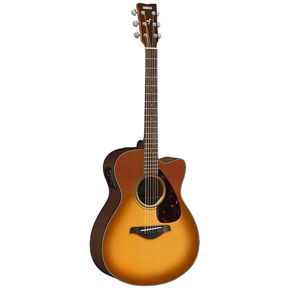 Yamaha FSX800C Acoustic Electric Guitar (Sand Burst Finish)
