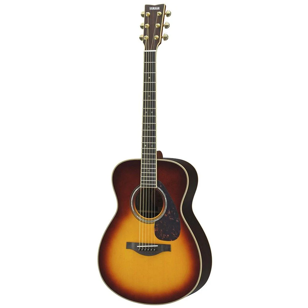 Yamaha LS16 ARE - All Solid Small Body Acoustic Guitar w/ Pickup (Brown Sunburst) w/ Bag
