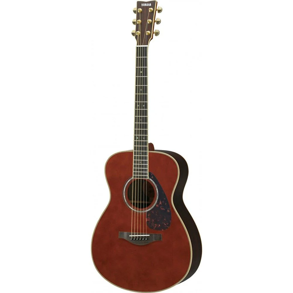 Yamaha LS16 ARE - All Solid Small Body Acoustic Guitar w/ Pickup (Dark Tinted) inc Bag