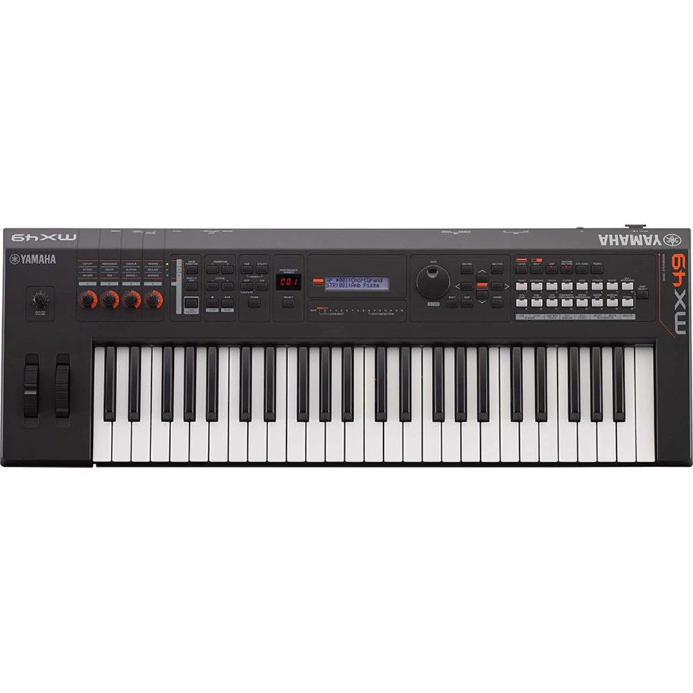 Yamaha MX49 BK MK2 Synthesiser w/ MOTIF XS Sound Engine (Black)