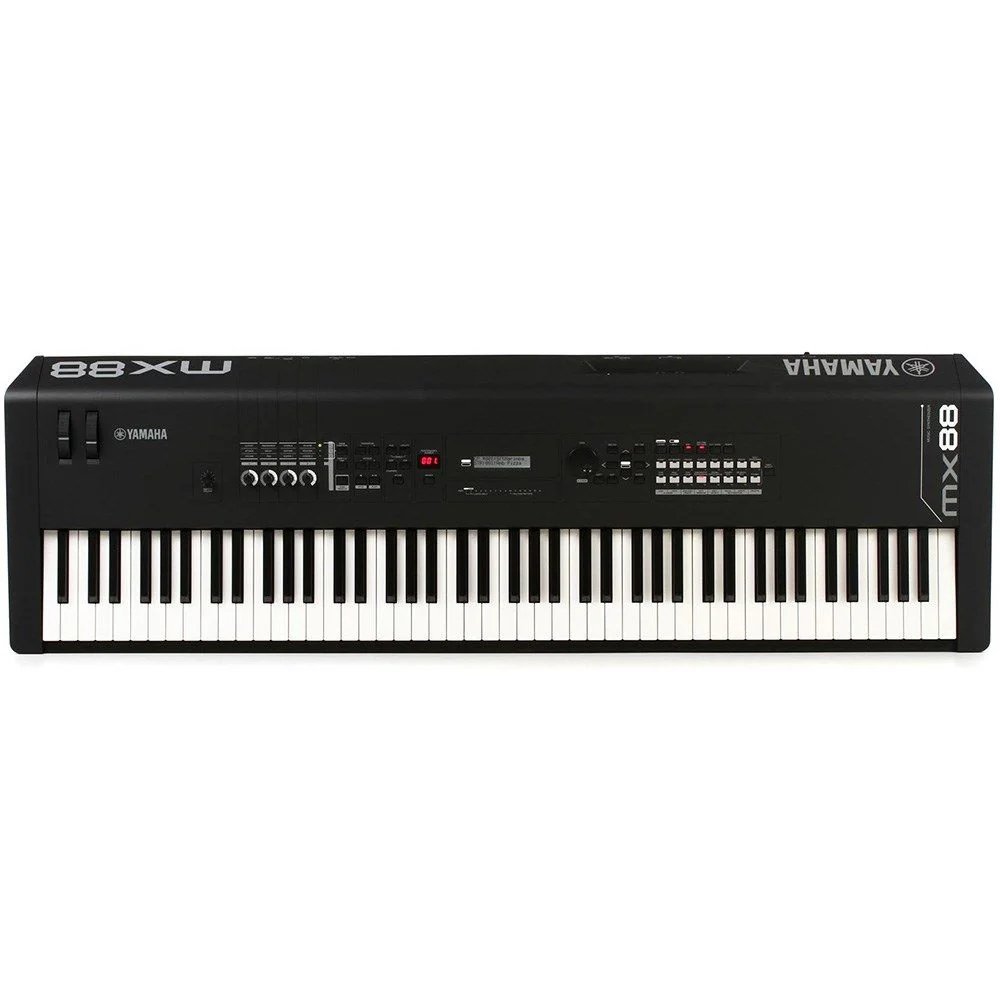 Yamaha MX88 BK MK2 Synthesiser w/ MOTIF XS Sound Engine (Black)