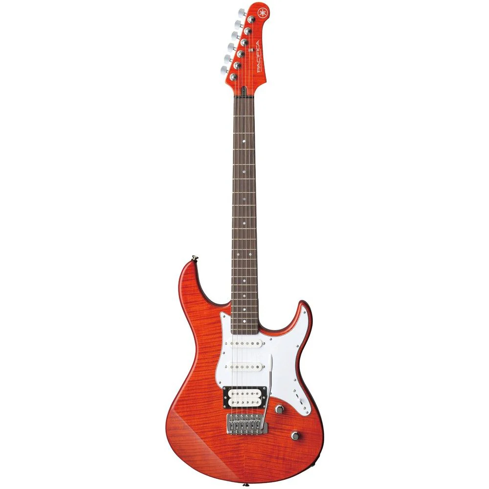 Yamaha PAC212VFM Pacifica Electric Guitar (Caramel Brown)