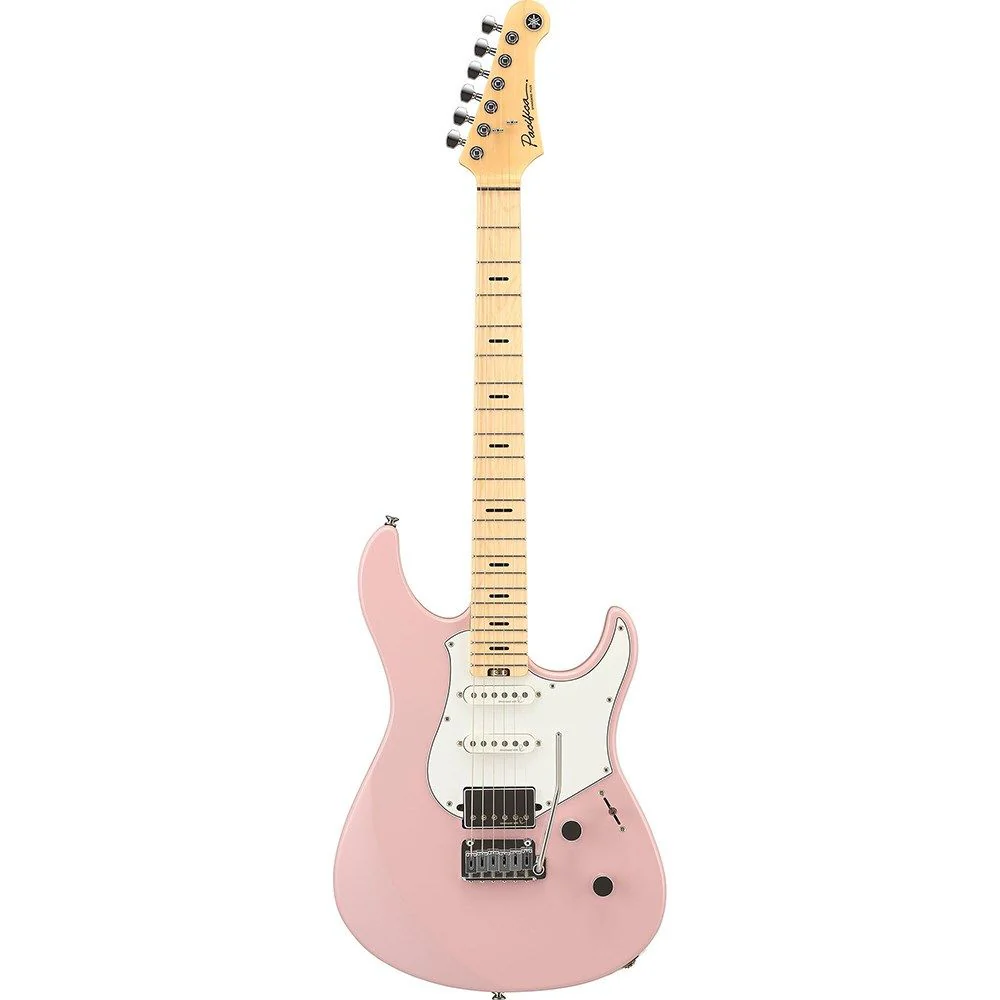Yamaha PACS+12 Maple Pacifica Standard Plus Electric Guitar (Ash Pink) inc Gig Bag