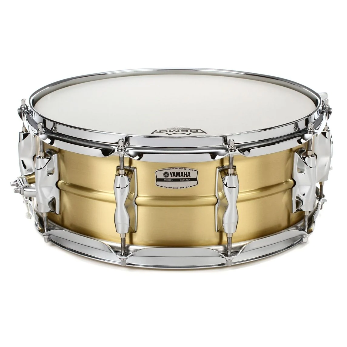 Yamaha RRS1455 Recording Custom Brass 14x55inch Snare Drum